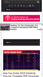 Mobile Screenshot of livecricketworldcup.com